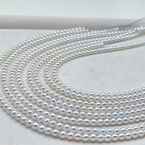 สร้อยคอมุกน้ำจืดจูจี้ 5-6 มม. สีเทาเย็นหายาก ความเงางามและสีสันสดใสเป็นพิเศษ น้ำทะเลจริงๆ คือ น้ำทะเลที่อุดมสมบูรณ์ - Product Image 1