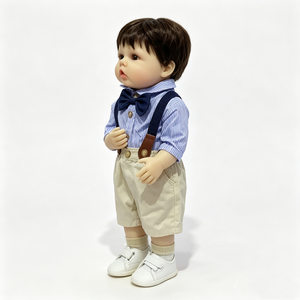 Muñeco de vinilo personalizado, articulado, para niños, para juegos de simulación, muñeco para cuidar, muñeco de moda para disfrazar de caballero. - Product Image 4