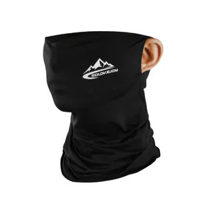 Mascarilla de protección UV para hombre y mujer, pañuelo transpirable de seda de hielo, protector solar, máscara deportiva de verano