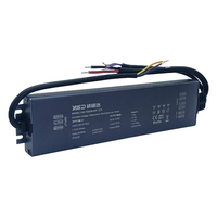Convertisseur d'alimentation LED étanche 150W PF>0.95 AC/DC Transformateur d'alimentation unique Garantie 5 ans Triac 0-10V PWM Certifié ROHS