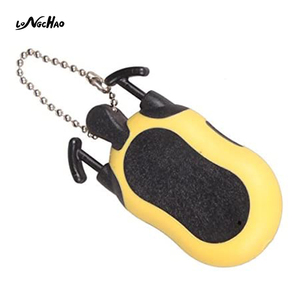 Usine <span class=keywords><strong>Prix</strong></span> Personnalisé Logo Jaune Rouge Noir Portable <span class=keywords><strong>Mini</strong></span> <span class=keywords><strong>Golf</strong></span> 2 En 1 Buteur avec Porte-clés - Product Image 6