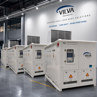 Banc de charge résistif haute puissance 1000 kW, type conteneurisé, PF1, AC400V, équipement de test de charge pour générateur