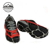 Crampons antidérapants en acier inoxydable pour la marche et la randonnée sur glace et neige