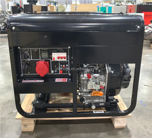 Groupe électrogène <span class=keywords><strong>diesel</strong></span> silencieux à cadre ouvert portable 5KW 6KW 7KW 8KW 9KW 10KW 12KW 15KW 18KW 19KW 20KW avec démarrage électrique 50HZ 60HZ - Product Image 2