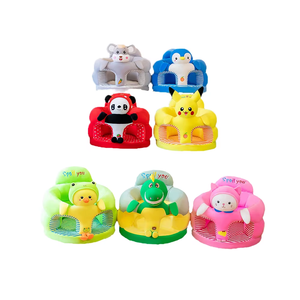 Sedia a Forma di <span class=keywords><strong>Panda</strong></span> Super Morbida, Divano in Peluche Ecologico di Alta Qualità per Bambini, Costumi di Anatra Gialla e Cane, Senza Azo - Product Image 1