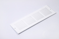 Grille de retour d'air carrée en acier au design moderne, durable, pour systèmes CVC extérieurs, sous-sols et entrepôts