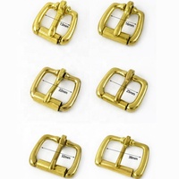 Meetee KY2155 13-38mm en laiton massif boucle de ceinture à la main boucle de ceinture tête vêtement bagages matériel accessoires