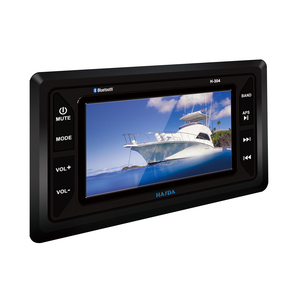 Lecteur vidéo MP5 H-304 Pro avec entrée vidéo, radio FM AM, étanche pour bateau, moto, spa, VTT - Product Image 2