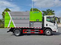 Camion diesel 4x2 manuel pour l'aménagement paysager, la taille des branches, le broyage des matériaux, composants essentiels, moteur en promotion