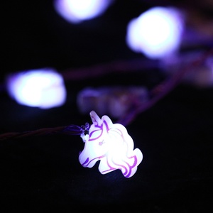 Customizable Luminous <strong>Unicorn</strong> Necklace Simple Fashion Festival Street Stall Toy for Halloween Thanksgiving Night Markets - Product Image 2