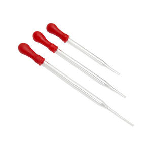 Glass Pasteur Pipette With <b>Red</b> Rubber <b>Bulb</b> 7150mm 7230mm 5ml Capacity Lab Dropper For Liquid Transfer - Product Image 6