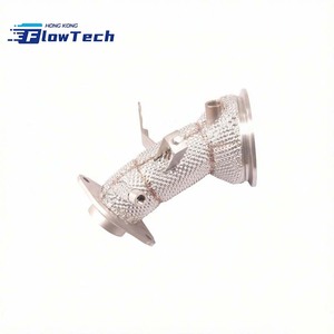 ท่อลงสแตนเลส T304 แบบไหลสูงสำหรับ Toyota GR Yaris 1.6T พร้อมแผ่นกันความร้อน – ท่อไอเสียสมรรถนะสูงแบบยึดติดโดยตรง - Product Image 1