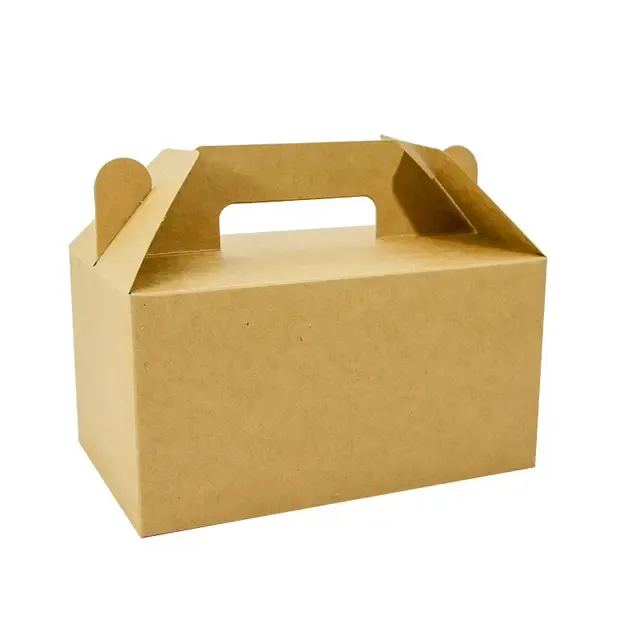 Kotak kemasan makanan ayam goreng kertas kraft grosir