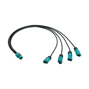 Fakra Z 수 플러그-4핀 미니 Fakra HFM 수 커넥터 차량용 케이블 어셈블리 - Product Image 1