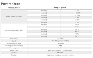 Industrial <strong>Robot</strong> <strong>Arm</strong> Competitive Price Maximum Load 8Kg Motion Range 901.8Mm 6 Axis <strong>Robot</strong> <strong>Arm</strong> - Product Image 2
