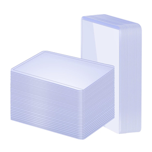32 Pack 5x7 Rigid Toploader Sleeves  Hard Plastic Protectors For Photos,  Trading Cards, Postcards & IDs 7x5 Photo Album