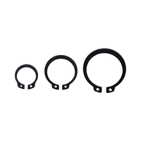 DIN471 Din472 65Mn GB894 Steel Shaft Retaining Rings With Black Oxide M3-M300 M8 M10 M12 M16 M20 M24 Ring