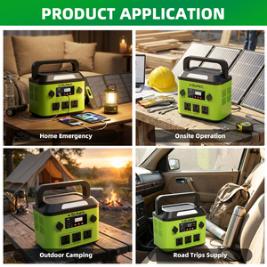 Generador Solar SUNEX de 12V 220V 300 Vatios <span class=keywords><strong>268Wh</strong></span> con Batería de Respaldo Recargable Lifepo4, Estación de Energía Portátil de 300w - Product Image 4