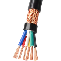 Câble de commande blindé RVVP de marque SZYL, conducteur multiconducteurs en cuivre pur, isolation PVC, anti-interférence, IP68, 90 mètres, industriel