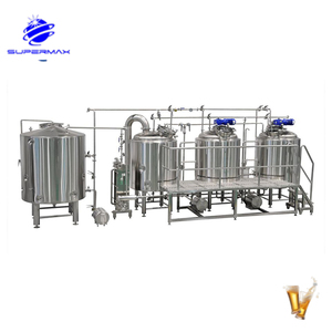 Meilleure Vente Supermax 1000L Système de Brasserie Artisanale <span class=keywords><strong>Mini</strong></span> Équipement de Brassage en Acier Inoxydable Contrôlé par PLC Micro Brasserie Facile à Utiliser - Product Image 3
