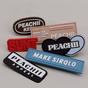 Transfert thermocollant personnalisé 3D pour chapeau, logo en PVC souple, patch thermocollant en forme de fleur, caoutchouc gaufré pour Velcro - Product Image 2