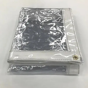 0.7mm Super Clear PVC Film Balcon Couverture Étanche <span class=keywords><strong>Extérieure</strong></span> Transparent Bâches Auvent en Rouleaux pour Rideaux de Pergola - Product Image 3