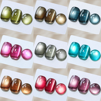 Ensemble de vernis à ongles DANNYCOLL Glass Glaze Cat Eye, 9 couleurs, fournitures pour ongles, vente en gros, vernis à ongles en gel UV, ensemble de vernis à ongles en gel Cat Eye en vrac
