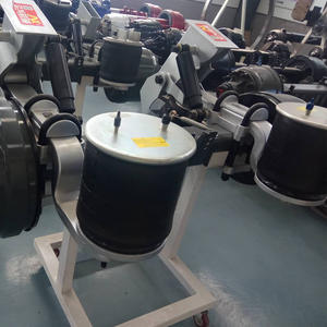 Suspension pneumatique de semi-<span class=keywords><strong>remorque</strong></span> de type américain avec kit de levage avec axe de frein à disque pour tracteur BPW / SAF / Fuwa standard personnalisé - Product Image 4