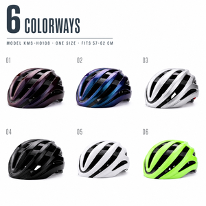 Casque de vélo pour homme et femme, coque respirante avec 19 aérations et réglage par cadran, taille 57-62 cm - Product Image 5