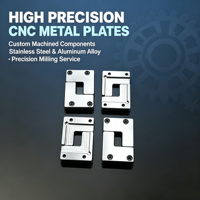 Composants de tôles métalliques en acier inoxydable et aluminium usinés sur mesure par CNC de haute précision avec traitement de surface par passivation