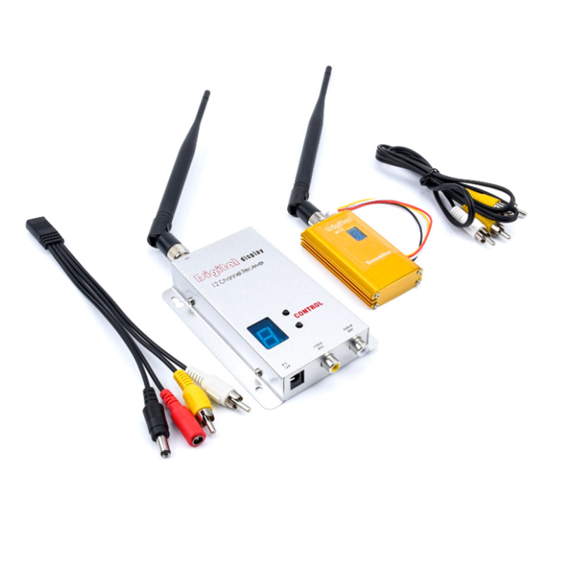 PFLY FPV VTX передатчик приемник 1,2/1,3 ГГц 8CH 1500 МВт беспроводной AV-отправитель ТВ Аудио Видео комбо 250 FPV RC запчасти для дрона