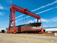 Prix des grues à portique lourdes de 200 tonnes, 320 tonnes, 400 tonnes, 500 tonnes, 750 tonnes, 1000 tonnes pour la construction navale
