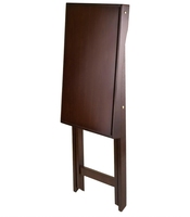 Table TV pliante en bois artisanale plateau et table basse pour salons chambres et cuisines stockage
