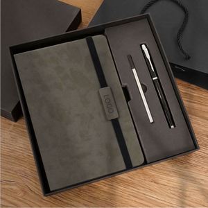 Wholesale School Engravable A4 Size Notebook With Graph Paper and Pen Set for Writing - Product Image 3