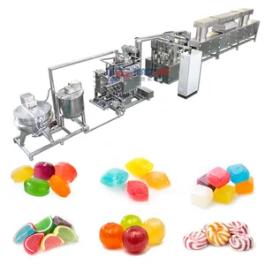 Lollipop High Speed Cotton Kleine Süßwaren Gummibärchen herstellungs maschine