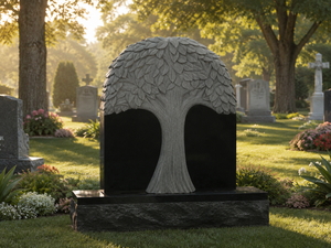 Estatuas Conmemorativas de Granito Americano Tradicional Angel Unionstone Modelo 18, Águila Tallada en Piedra Natural para Cementerio - Product Image 3