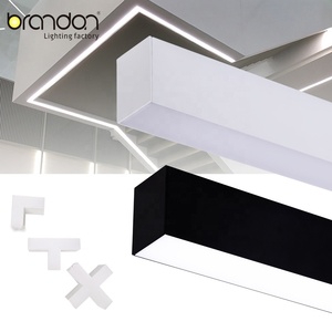 Tam Giác Hình Dạng Treo Dẫn Ánh Sáng Tuyến Tính CCT Tunable Hiện Đại Trực Tiếp Và Gián Tiếp Văn Phòng Pendant <span class=keywords><strong>Light</strong></span> - Product Image 5