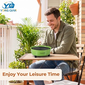 YONGQIAN Placa Calefactora Eléctrica Mini de 300W, <span class=keywords><strong>Hornillo</strong></span> Portátil de un Solo Quemador de 100mm, Estufa Compacta para Viajes y Dormitorios - Product Image 6