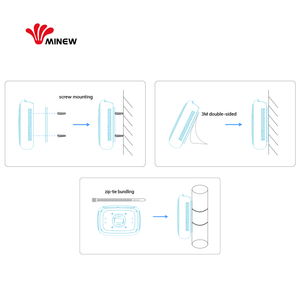 Trong nhà cạnh máy tính cầu BLE Receiver IOT phần cứng 600m dài Phạm vi bluetooth để <span class=keywords><strong>Ethernet</strong></span> Wifi 4G LTE đa-chế độ Gateway - Product Image 6