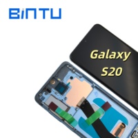 Écran OLED de remplacement pour S20, 6,39/6,28 pouces, haute qualité, fonction lumière bleue, garantie 1 an, noir