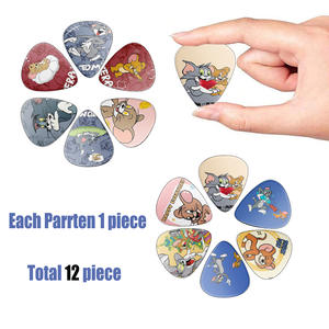 Offre Spéciale Transfrontalière : Lot de 12 Médiators de Guitare Peints à la Main – Accessoires d'Instruments de Musique pour TV Animée - Product Image 2