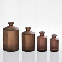 Nouveau style, flacon diffuseur en verre vide, octogonal, parfumé, extra large, 1000 ml