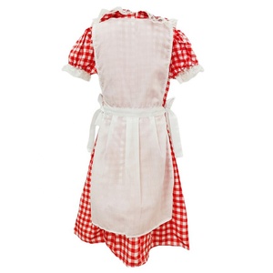 Disfraz <span class=keywords><strong>de</strong></span> personaje <span class=keywords><strong>de</strong></span> cuento <span class=keywords><strong>de</strong></span> hadas para niñas, disfraz <span class=keywords><strong>de</strong></span> Halloween, capo <span class=keywords><strong>de</strong></span> montar rojo, a cuadros - Product Image 2