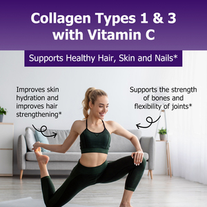 Tabletas de Colágeno Más Vendidas que Ayudan a Fortalecer los Huesos y la Flexibilidad de las Articulaciones, Favorecen la Salud del Cabello, la Piel y las Uñas - Product Image 6