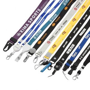 Custom Sublimation Breakaway Keychain <b>Lanyard</b> Polyester with Silk Screen Printing Logo and Hook Accessory - Product Image 3