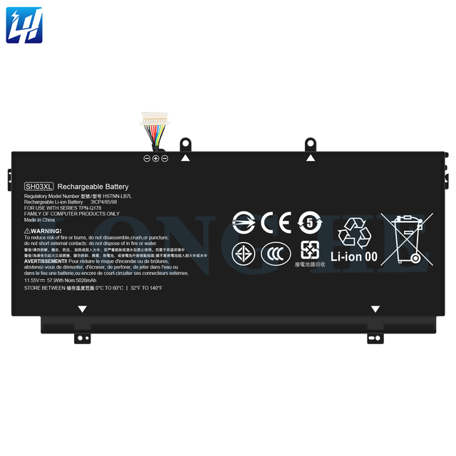 BK-Dbest High Capacity New Replacement SH03XL Laptop Battery for HP Spectre x360 TPN-Q17813-ab023TX HSTNN-LB7L