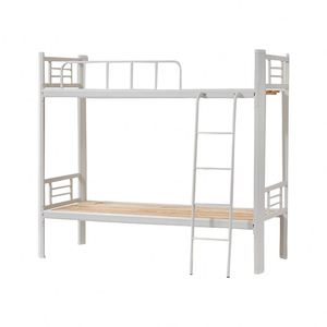 Lit superposé en acier forgé durable à prix abordable, lit superposé pour adultes, lit superposé double en acier personnalisable pour écoles et appartements - Product Image 6