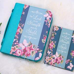 Muestra Gratuita, Bolsa de Transporte Personalizada para Biblia de Iglesia, de Fieltro, para Mujer, con Cruz Tallada, para Niñas - Product Image 2