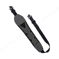 Sangle en néoprène large et confortable avec rembourrage et pivotants, support de lunette à deux points pour la chasse en extérieur