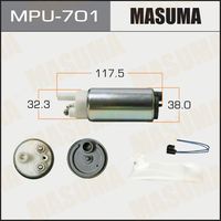 MASUMA MPU-701 otomotiv yakıt pompası yedek kiti güvenilir Fit dayanıklı malzeme J20A SQ420V 1760A029